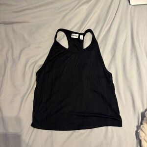 Black Aritzia Racerback Tank Top